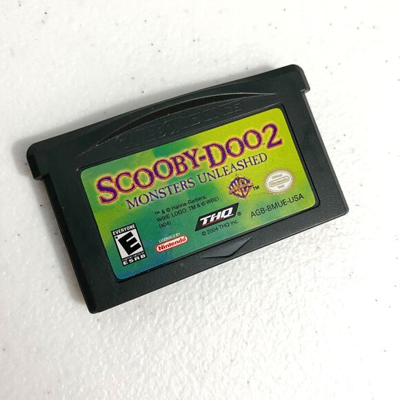 Scooby-Doo 2 Monsters Unleashed Nintendo Game Boy Advance GBA Cart Only Tested - Picture 1 of 4